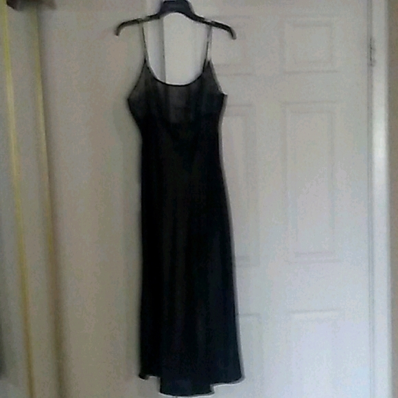 Black lingerie long gown - Picture 1 of 3